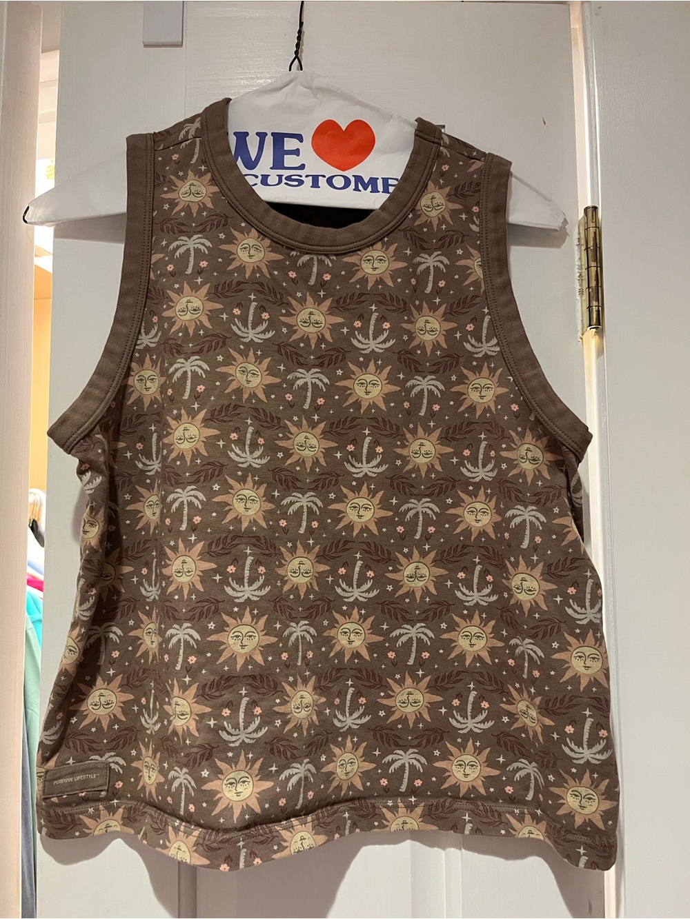 Life is Good boxy tank